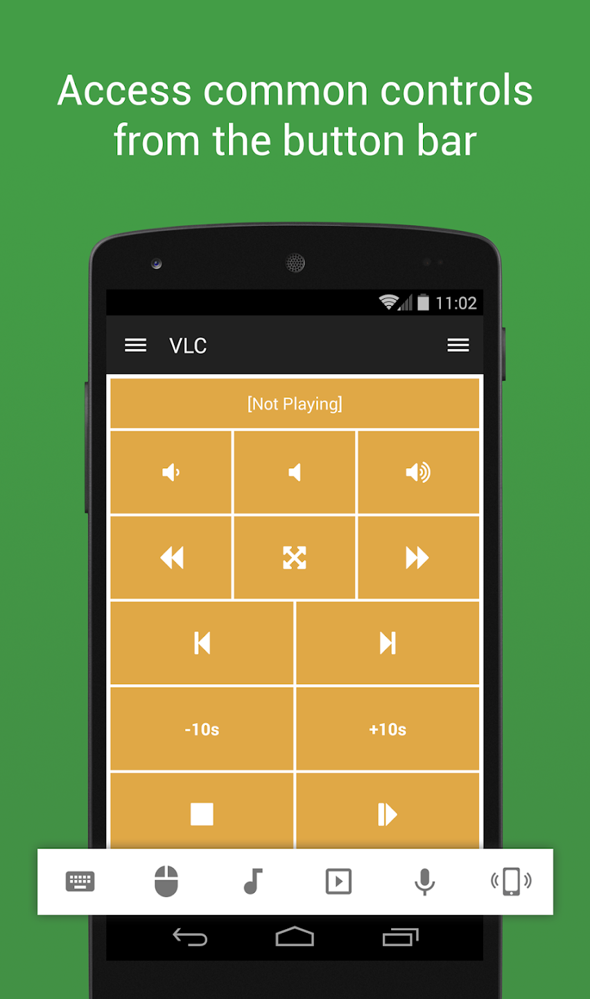 Unified Remote 的 Android 界面
